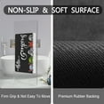 thumbnail image 6 of Funny Monsters Bath Mat 20"x32" Non Slip Quick Dry Super Water Absorbent Bathroom Floor Mat Black and White Thin Bathroom Rug Fit Under Door, 6 of 6
