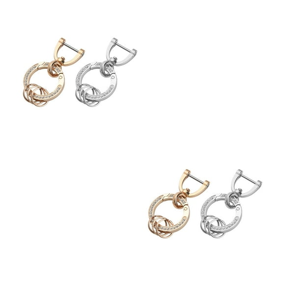 Set of 2 Buckle Jewelry Key Chain Lightweight Keychain Stylish