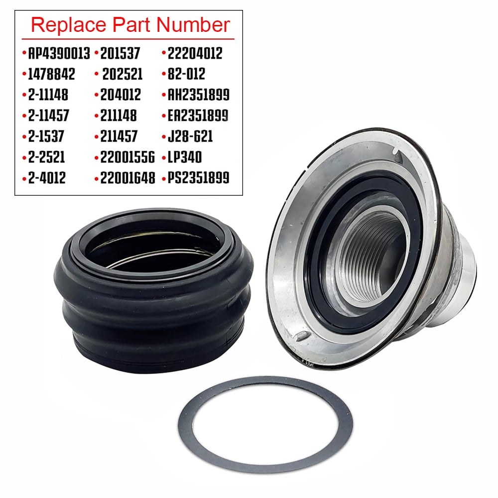 6-2095720 Washer Repair Kit Compatible with Whirlpool, Replace AP4390013, 1478842, 2-11148, 2-11457, 2-1537, 2-2521, 2-4012, 201537, 202521, 204012, 211148, 211457