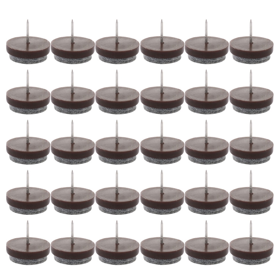 32 Pc Furniture Table Chair Leg Floor Felt Pad Skid Glide Slide Nail Protector 32 Pc Furniture Table Chair Leg Floor Felt Pad Skid Glide Slide Nail Protector