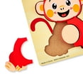 thumbnail image 5 of Spark Create Imagine 4-Piece Wooden Monkey Mini Puzzle, 5 of 6