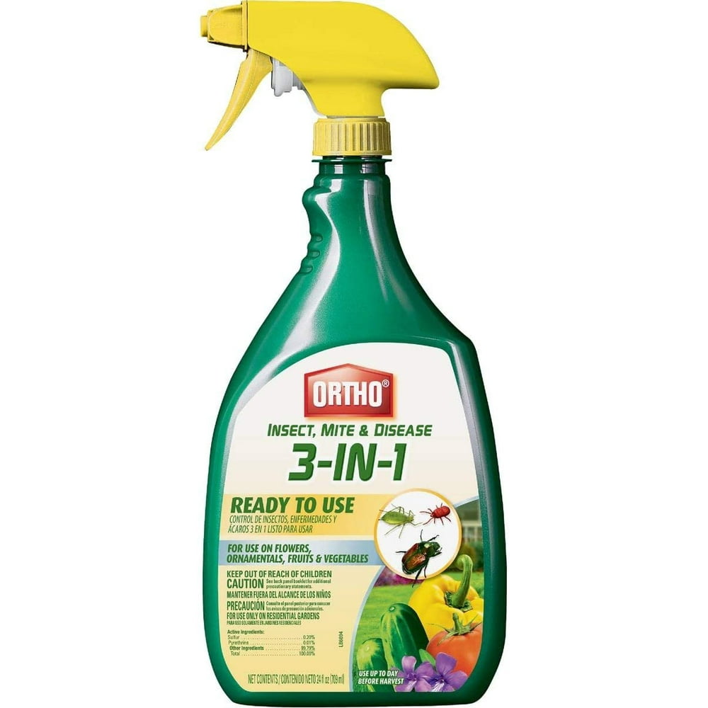 Ortho 3in1 Liquid Insect, Disease & Mite Control 24 oz.