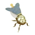 thumbnail image 3 of Azucarero con forma de abeja y cuchara, multifuncional y moderno. Azul, 3 of 9