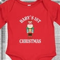 thumbnail image 4 of Inktastic Babys 1st Christmas Nutcracker Boys or Girls Long Sleeve Baby Bodysuit, 4 of 5