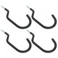 thumbnail image 4 of Gancho para almacenamiento de bicicletas, 4 piezas de metal para pared de bicicleta, colgador de bicicleta, soportes de montaje en pared, solución innovadora NikouMX herramienta, 4 of 8