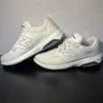 thumbnail image 2 of New Balance 813 Men's Size 9D Shoes Lace Up Leather Walking MW813WT White, 2 of 6