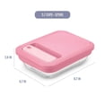 thumbnail image 6 of Ello Fresh Stack Glass 3.7cup Food Storage Container, Designed to Help with Pantry Storage and Everyday Organization, 6 of 12