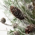 thumbnail image 2 of Sullivans Cedar & Pine Artificial Wreath 24"H Green, 2 of 5