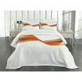 thumbnail image 3 of Ambesonne Abstract Quilted Bedspread Set 3 Pcs, Pixel Details Rainbow, Queen Size, Multicolor, 3 of 5