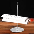 thumbnail image 3 of Thick stainless steel receipt holder for desk, 3 of 4