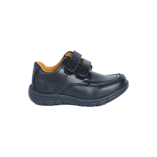 Zapato Mocasin Escolar Niño Mini Vic Formal Velcro negro 16
