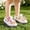 Purple, variant on 2026 Boys Girls Slide Sandals Adjustable Strap Slippers Kids Non- Open Toe Sandals Shower Bathroom Beach Pool Shoes(4-4.5years,Purple)