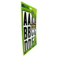 thumbnail image 6 of Hy-Ko MM-4L 3" Vinyl Letter Set, 57-Piece, Black Characters on White Background, 6 of 10