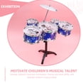 thumbnail image 4 of 1 Ensemble de Batterie pour Enfants Jouets de Simulation de Batterie Jazz Instrument de Musique, 4 of 9