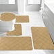 thumbnail image 4 of Juego de 5 Alfombras de Baño de Espuma: Ultrasuaves, Antideslizantes, Absorbentes, Lavables a Máquina, 40X60 Cm, 40X50 Cm, 38X43 Cm, Colores Oscuros, 4 of 7