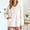 Beige, variant on Bed Jackets for Women Fuzzy Fleece Long Sleeve Button Up Cozy Loungewear Coat Winter Warm Sherpa Jacket Coat with Pockets