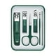 thumbnail image 1 of Juego de Cortaúñas de Acero Inoxidable con Lima: Kit de Manicura de 4 Piezas para Hombre y Mujer, Diseño Antisalpicaduras, Agarre Antideslizante, Portátil para Casa y Viajes., 1 of 2