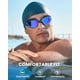 thumbnail image 2 of Gafas de natación Freela, lentes azules polarizadas, antivaho, protección UV, 2 of 7