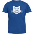 thumbnail image 1 of T-Shirt Adulte Bleu Saint-Valentin - Tu m'As Eu à Meow, 1 of 1