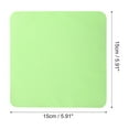 thumbnail image 5 of Unique Bargains 10 Pcs Reusable Glasses Cleaning Cloth for Glasses 5.91"x5.91" Light Green, 5 of 5