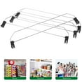thumbnail image 4 of Booster Divider Goods Shelf Classification Baffle Dividing Line Drinks Storage Rack Divider Iron 35.50X8.00X2.00CM, 4 of 6