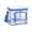 Sky Blue, variant on Stadium Approved Clear Lunch Bag, Large Transparent Thermal Insulated Tote for School Security, Work Office, Sporting Events & Concerts with Adjustable Strap，Black