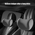 thumbnail image 5 of Tgbvmt Car Headrest Lumbar Cushion Set, Ergonomic Neck Back Support Pillow, Soft Flock Material for Comfort During Long Road Trips Commuting Outdoor Camping Family Travel Relieves Neck Back Tension, 5 of 6