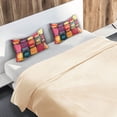 thumbnail image 5 of Yayeee Pillowcase Standard Size Set of 2 Satin Wrinkle Resistant Pillow Case, Purple Jar, 5 of 7