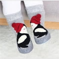 thumbnail image 6 of Cotton Rubber Sole Comfortable And Soft Warm Soft Sole Socks Leather Socks Toddler Shoes Baby Shoes GREY 1 11CM, 6 of 8