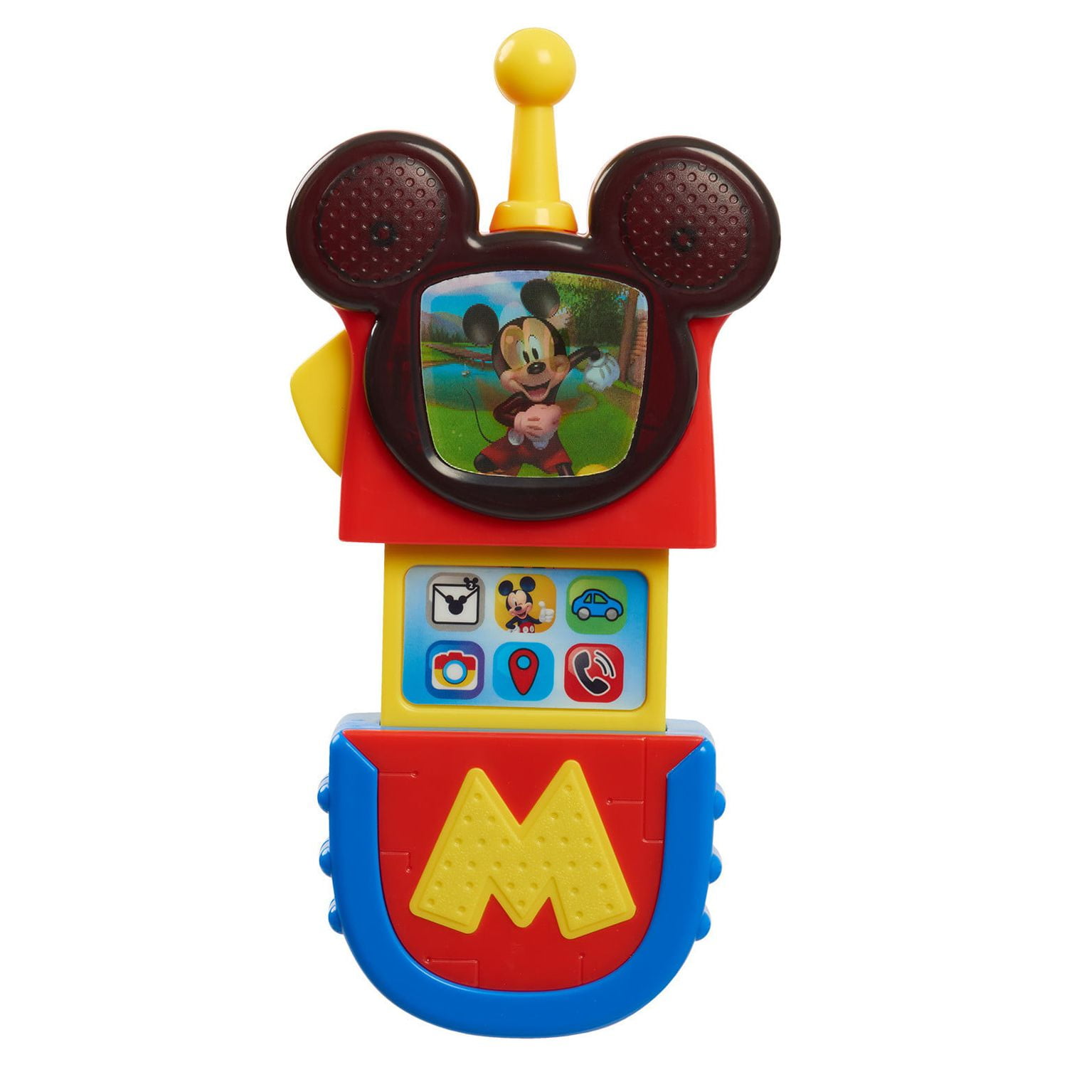 Disney Junior Mickey Mouse Funhouse Communicator with Lights and Sounds, Officially Licensed Kids Toys for Ages 3 Up, Gifts and Presents