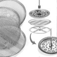 thumbnail image 3 of 6-pack Reusable Stainless Steel French Press Filters for 1000ml, 3 of 5