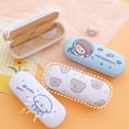 thumbnail image 2 of Eyewear Case Exquisite Pattern Rust-proof Metal Cute Cartoon Eyeglass Case Reading Glasses Box Home Supplies, 2 of 7