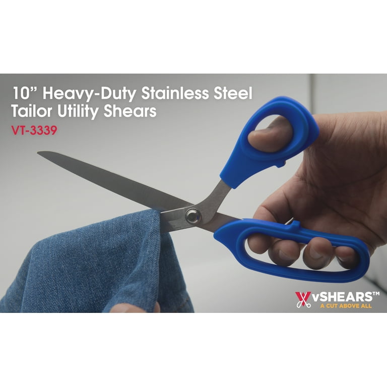 vSHEARS - 11 3/8 Stainless Steel Heavy Duty Utility Shears: VT-3348