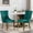 Green, variant on Stainless Steel Legs, Triple Elastic Seating | Dining Environment, Relaxing Seats
