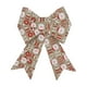 thumbnail image 2 of Seyotauo PVC Christmas Bows 8.3 × 12.2 inch Large Christmas Tree Topper Bows Printed with Santa Claus, Snowman and Xmas Tree for Holiday Party Wreath Garland Decoration, 2 of 6