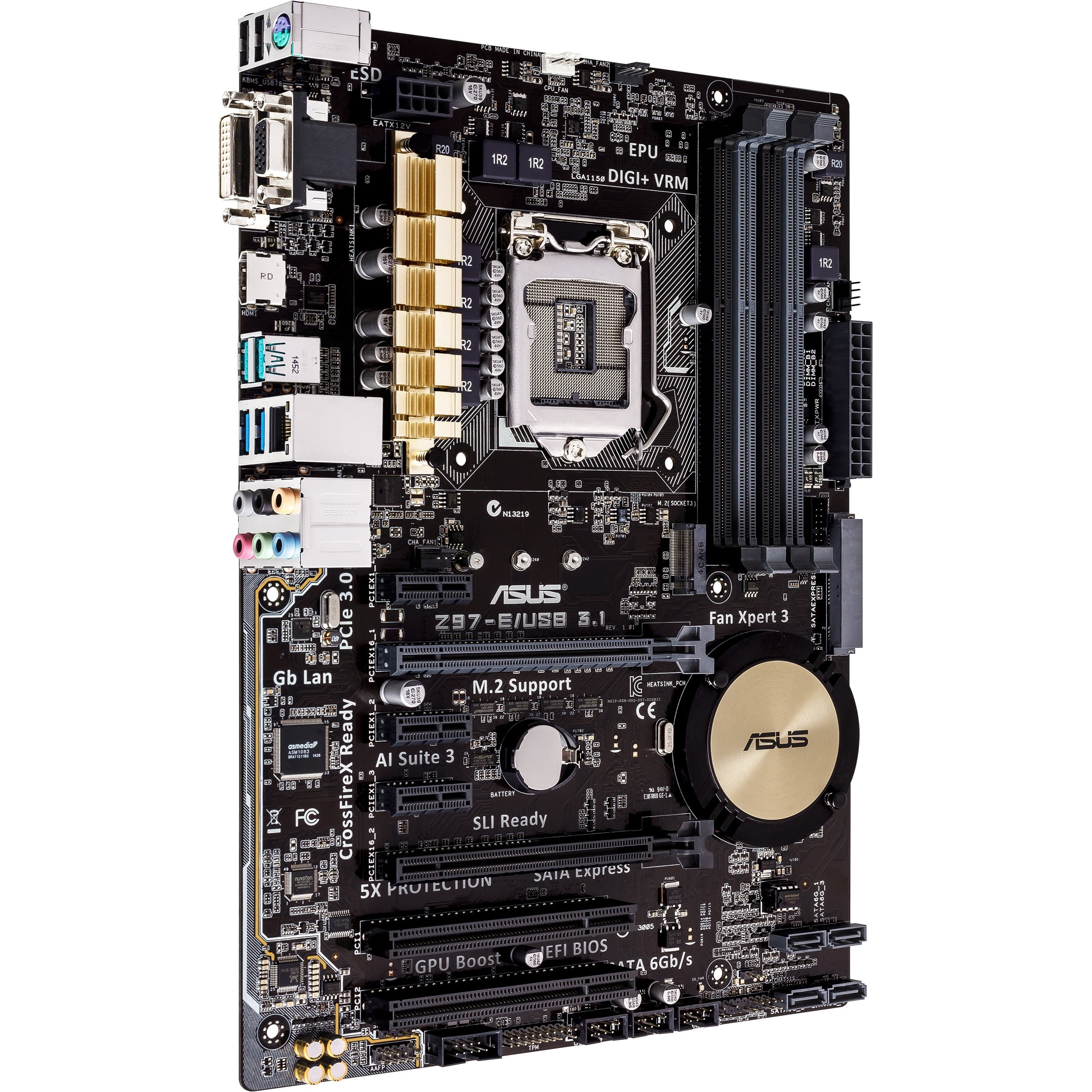 Asus Z97E/USB3.1 Desktop Motherboard Intel Z97 Express Chipset