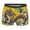 Yellow, variant on FhsagQ Underwear Mens Bikini Underwear Cotton Mens Ice Silk Underwearny Personalityny Cute Breathable Boyshort Men's Underwear Briefs Super Fit Yellow M