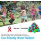 thumbnail image 5 of Paquete de 30 pelotas de agua reutilizables, pelotas de algodón suave para piscina, trampolín, playa, jardín, juegos de lucha al aire libre para niños, adolescentes y adultos, 5 of 5
