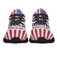 thumbnail image 5 of Veterans Day Remember And Honor American flag Shoes Sneakers Black Size 12, 5 of 7