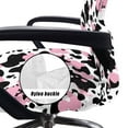 thumbnail image 5 of HELLHERO Cow Print Office Chair Covers Stretchable Decorative Gaming Chairs Slipcover Standard Size Desk Chair Cover Washable Pink, 5 of 7