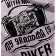 thumbnail image 5 of Don't Mess With Me Grandma is a Biker Toddler Boy Girl T Shirt Infant Toddler Brisco Brands 12M, 5 of 6