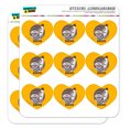 thumbnail image 1 of Sesame Street Bert and Ernie Bros Heart Shaped Planner Calendar Scrapbook Craft Stickers, 1 of 6