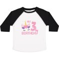 thumbnail image 3 of Inktastic 3rd Birthday Unicorn Girls Toddler T-Shirt, 3 of 5