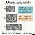 thumbnail image 3 of Farmhouse Kitchen Rugs Set 3 Piece, Boho Kitchen Mats for Floor, Non-Slip Kitchen Rug Waterproof Mats for Kitchen, Runner Rugs for Hallway Laundry Holiday Sink Decor, 3 of 12