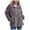 Purple, variant on YDFCWXW Fall Jackets for Women 2025 Oversized Zip Up Fleece Sherpa Jacket Casual Long Sleeve Lapel Fuzzy Coats With Pockets Purple, XXL