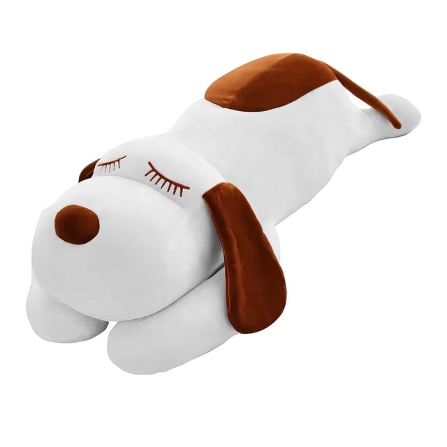 B Big Plush Dog Toy With Cozy Feel For Kids Relaxation And Play
