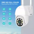 thumbnail image 3 of Cámara de seguridad Dheot GS132 Wireless con resolución 1080p visión nocturna incluida color blanco, 3 of 8