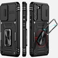 thumbnail image 4 of GHSDFBB for Samsung S22 Case,Multi-Functional Ultra Slim Samsung S22 Case with Sliding Camera Cover & Magnetic Kickstand Shockproof Protective Phone Case for Samsung Galaxy S22 5G(2022),Black, 4 of 7