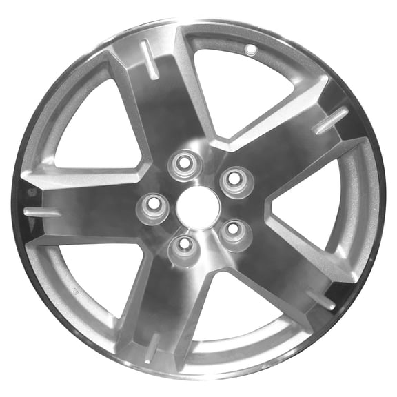 Remanufactured Machined and Painted Silver Aluminum Wheel 19 x 7 1CY84PAKAA fits 2009-2010 Dodge Journey
