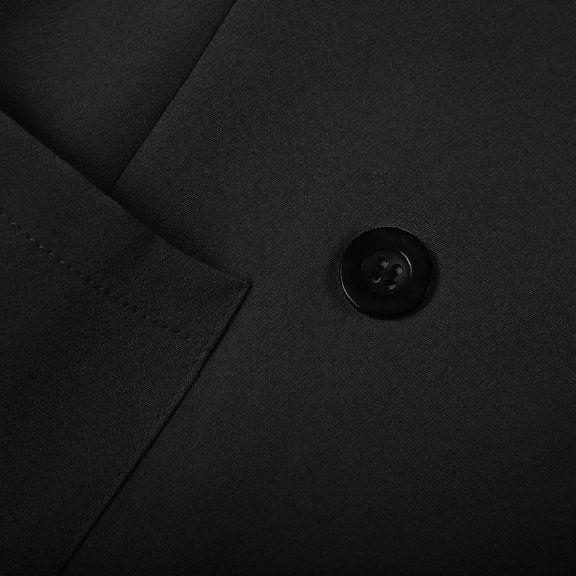 Vedolay Womens 2023 Suit Jackets Suit Jackets for Women Cropped Blazer Casual Open Front Crop Blazer Jackets,Black M